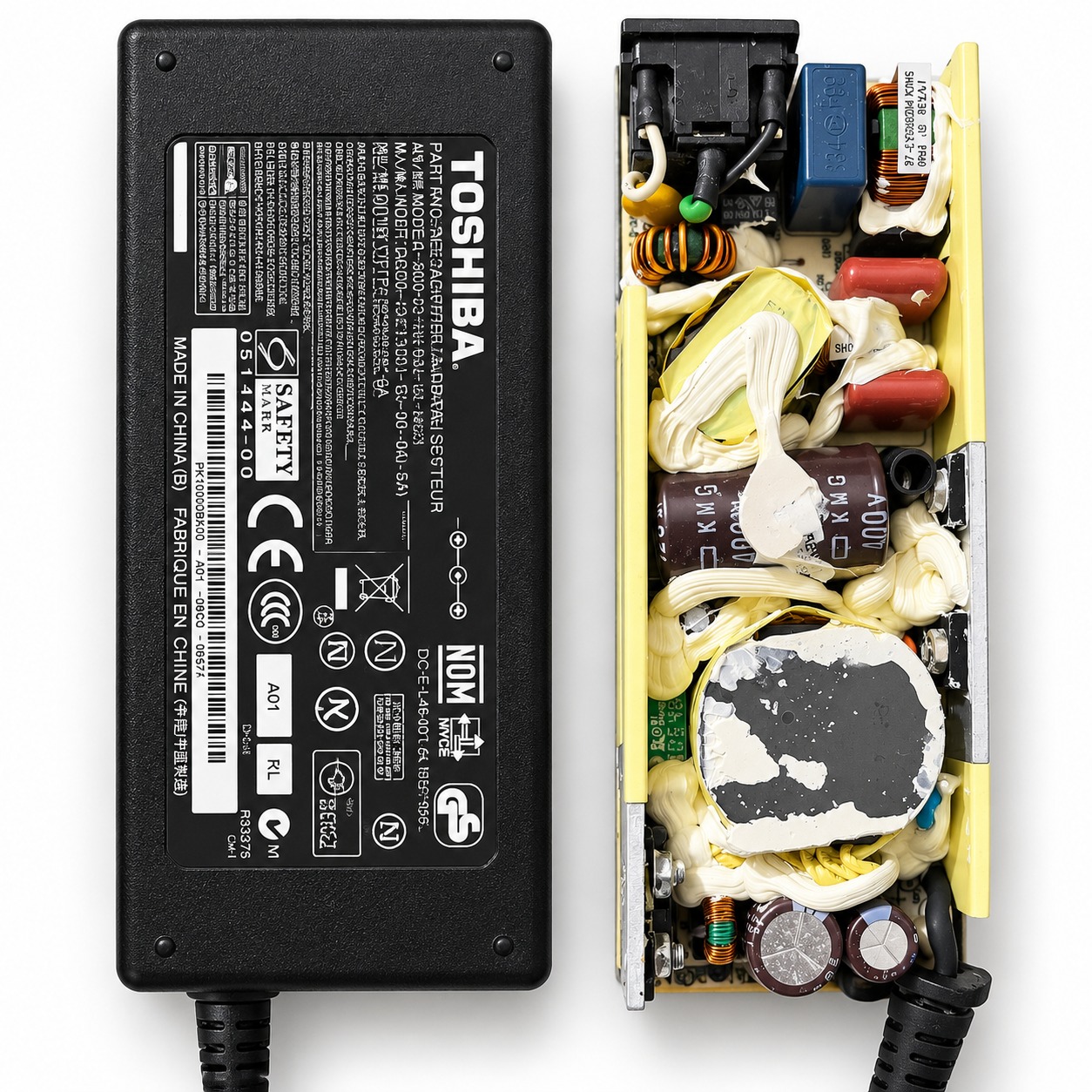 Original Used 90W Laptop Adapter SMPS – 15V / 18.5V / 19.5V