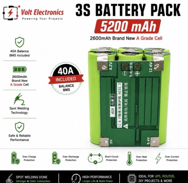 screenshot-29 12.6V 5200mAh 3S2P 18650 Li-ion Battery Pack with 40A Balance BMS