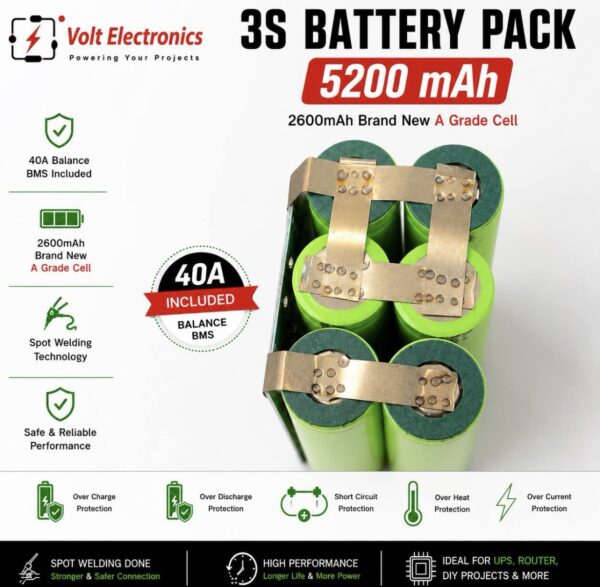 screenshot-28 12.6V 5200mAh 3S2P 18650 Li-ion Battery Pack with 40A Balance BMS